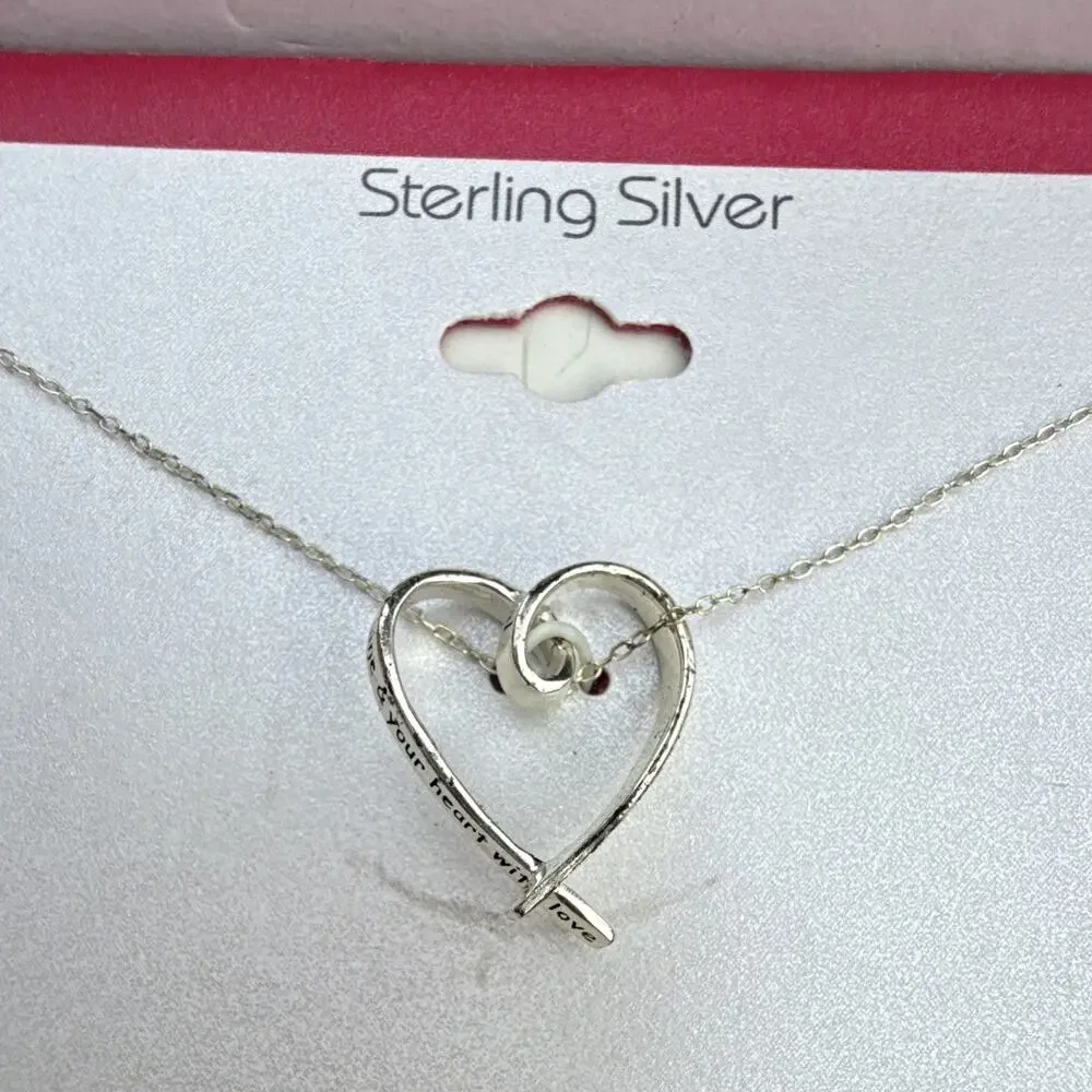 Vintage 2010 925 Sterling Engraved 